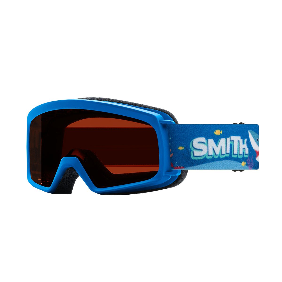 Smith Rascal Goggles Kids' in Cobalt Shark Bait with RC36
